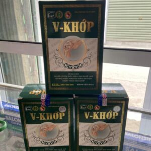 VIÊN DƯỠNG KHỚP V-KHỚP CQC V-KHỚP dùng cho người cho người có các biểu hiện : đau khớp , mỏi xương khớp , khó vận động do viêm khớp , thoái hóa khớp .